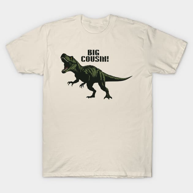 Big Cousin Pregnancy Announcement T-Shirt by Metavershort
